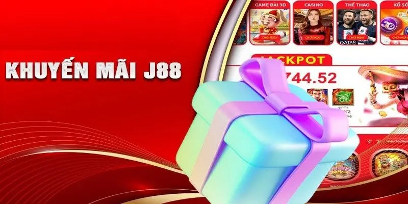 Khuyến mãi j88 khi nạp sảnh xổ số